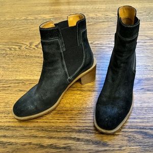 Right Bank Shoe Co. Black Leather Booties - Size 7